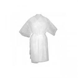 Kosmetické kimono bílé 10ks/bal