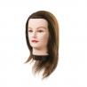 Cvičná hlava Lucy přírodní vlasy 20 - 30 cm 04910
