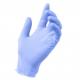 Nitrilové rukavice modré bezpudrové 100 ks M