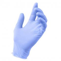 Nitrilové rukavice modré bezpudrové 100 ks XL