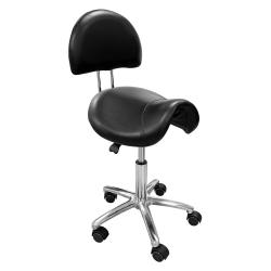 Židle kosmetická sedlo ZD-2110 černá