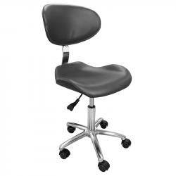 Židle kosmetická ZD-2106 šedá