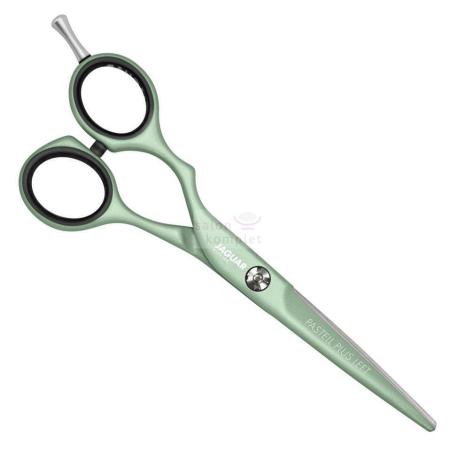 Kadeřnické nůžky levé Jaguar Pastell Plus 47575-13 Matcha