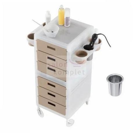 Kadeřnický vozík Ceriotti MY 3+3 zelená