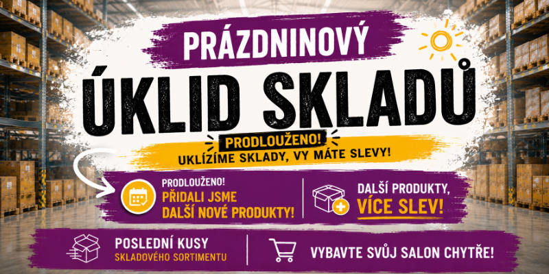 Prázdninový úklid skladů